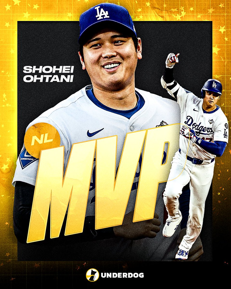 Shohei Ohtani wins 2025 NL MVP Award.