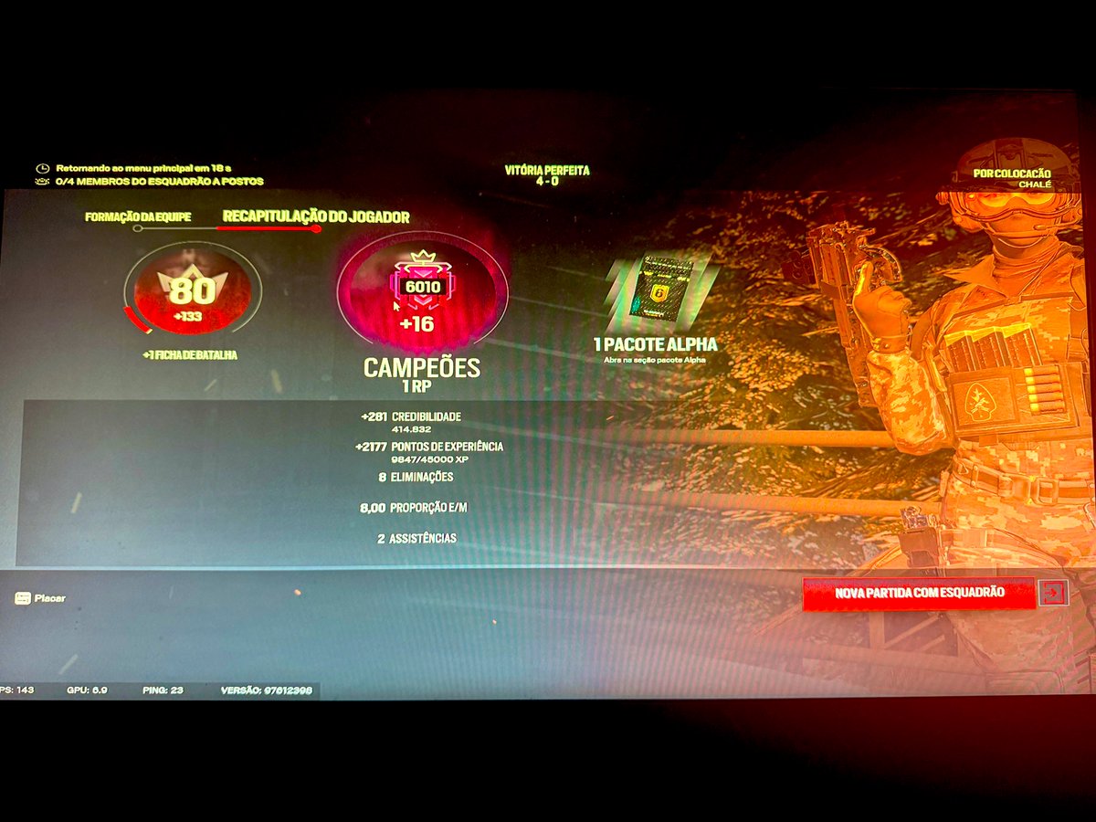 Finalmente ele chegou 🙌 
Obrigado aos envolvidos 
<a href="/Gabriel7_2_/">Elevate Gabu7z</a> <a href="/MiraacleR6/">BD Miracle</a> <a href="/Mr6otlaw/">BD Mr6otlaw</a> <a href="/willk1_/">WiLL</a> <a href="/SwagR6_/">BD Swag</a> <a href="/R4refps/">BD R4re</a> <a href="/ghost1r6/">BD ghost1</a> 
<a href="/Mugusto_/">Elevate Mugusto</a> <a href="/Darkeyss_R6/">LØS Darkeys</a> 
<a href="/Nuxxga/">Nuxxga</a> <a href="/Florior6/">Florio</a> <a href="/GutoR6S/">guto</a> <a href="/Lucxspuk/">Lucas 🇪🇪</a> 
<a href="/PedroParand1nha/">LØS Parand1nha</a> <a href="/matheusmenps/">menps</a> <a href="/Dyx_LENDA/">Liquid Lenda</a>