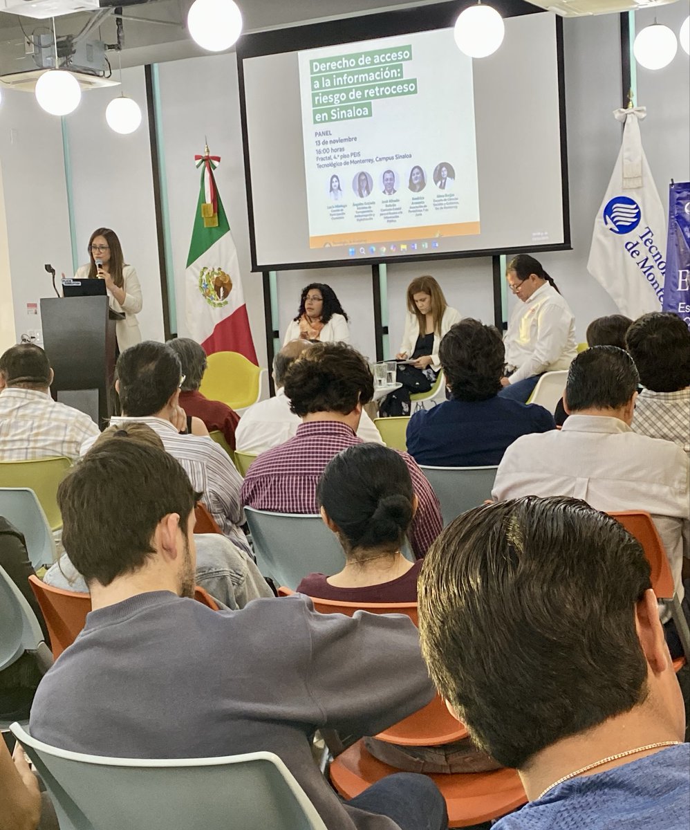 InstitutodePro's tweet image. Personal de este #InstitutoDeProtecciónSinaloa asistió al Foro Derecho de Acceso a la Información: Riesgo de retroceso en #Sinaloa.

#PrevenciónEsProtección🛡️
#PeriodismoSeguro⚠️
#DerechoADefenderDerechos🏳️
#LibertadDeExpresión🎙️