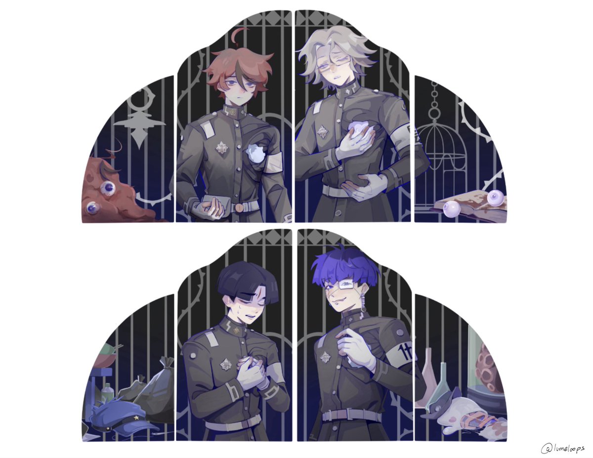 lumeloops's tweet image. I kept delaying this cuz i suck at rendering but they’re basically done?? Ahhh excited to turn them into something physical acrylic panels… dunno if the bgs gonna be more transparent but i will test to see…#hndr_FA