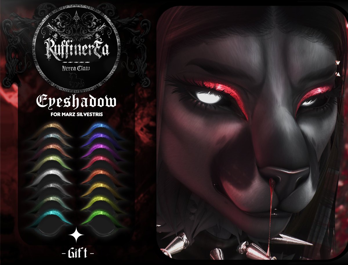 And new gift on MP!
Several people asked to do it on Silvestris

I did it!
With love :3 Enjoy!
link: marketplace.secondlife.com/p/GIFT-ruffine…