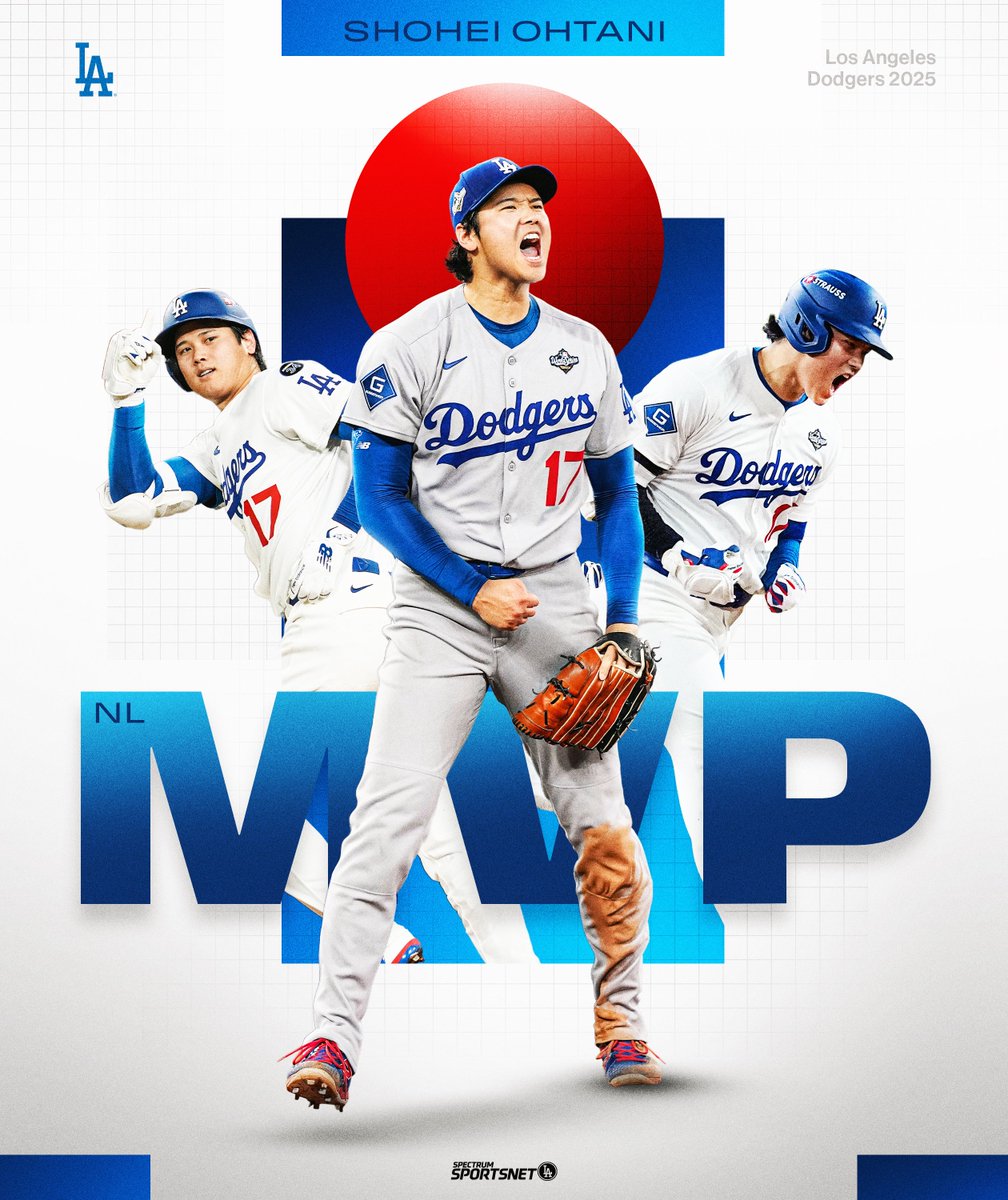 SportsNetLA's tweet image. UNANIMOUS!

Shohei Ohtani wins his FOURTH MVP Award. 🫡