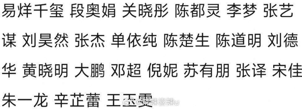 CDrama_Universe's tweet photo. The Golden Rooster Awards have confirmed their guest lineup: #JacksonYee, #DuanAojuan, #GuanXiaotong, #ChenDuling, #LiMeng, #ZhangYimou, #LiuHaoran, #ZhangJie, #ShanYichun, #ChenChusheng, #ChenDaoming, #AndyLau, #HuangXiaoming, #Dapeng, #DengChao, #NiNi, #AlecSu, #ZhangYi, #SongJia, #ZhuYilong, #XinZhilei, and #WangYuwen.

#CDrama Universe