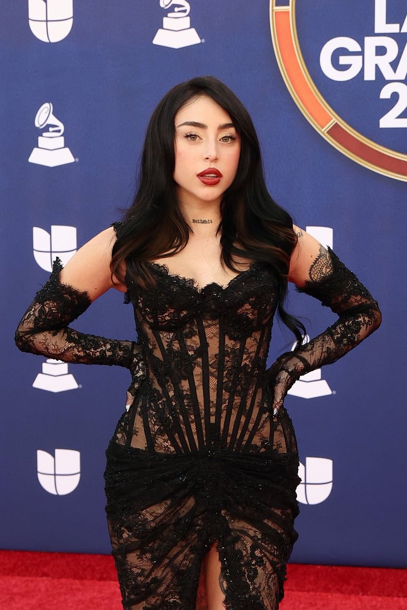 Nicki Nicole attends the 2025 #LatinGRAMMY