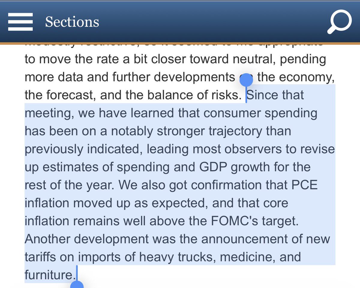 It’s not just the presidents, Barr was ringing the bell before the October FOMC meeting. It really just amazing that the financial press utterly ignored him.