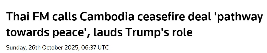 thepchaiyong's tweet image. สีหศักดิ์คงอ่านเกมออกตั้งแต่ต้นว่าข้อตกลงกับกัมพูชาน่าจะไปไม่รอด เลยเป็นคนเดียวที่ไม่ยอมเรียกว่าเป็น “ข้อตกลงสันติภาพ” เหมือนที่ทั้งทรัมป์และอันวาร์พยายามตีปี๊บ แต่ขอเรียกว่าเป็น “เส้นทางสู่สันติภาพ”  เพราะมันเป็นเพียงแค่จุดเริ่มต้นเท่านั้น