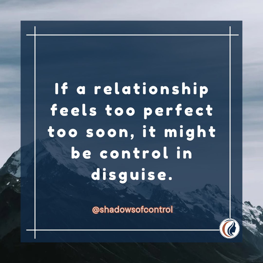shadows_control's tweet image. If it feels like a fairytale from day one, pause.
Abusers often lead with intensity, not intimacy.
Fast affection can be a red flag, not a soulmate.
#CoerciveControl