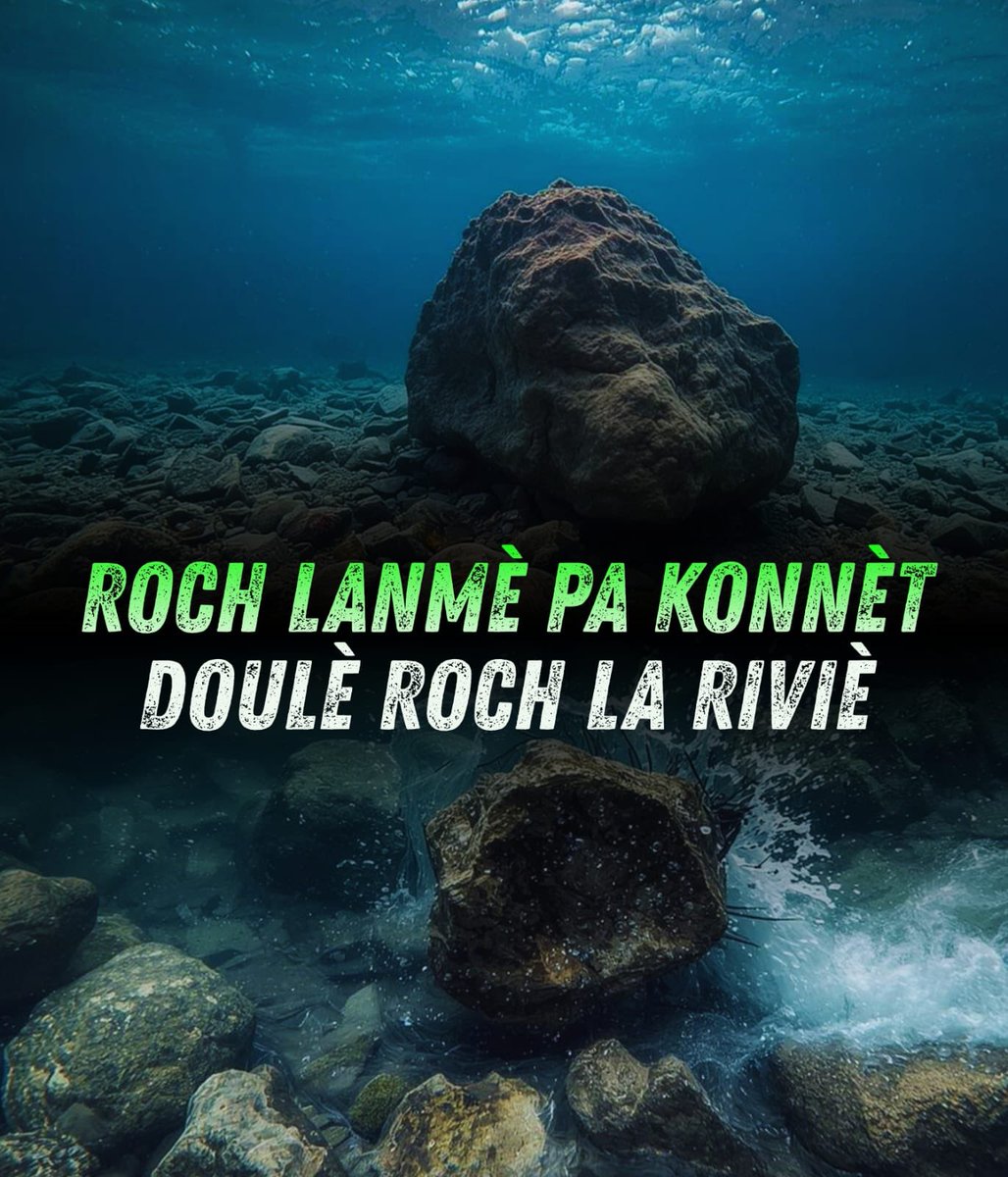 Vince97215's tweet image. 🌊 Roch lanmè pa konnèt doulè roch la riviè

Ce proverbe créole, à la fois poétique et profond, nous rappelle une vérité universelle : ceux qui ne vivent pas nos réalités ne peuvent en ressentir la douleur.

La roche de la mer, polie par les vagues salées et bercée par le ressac,…