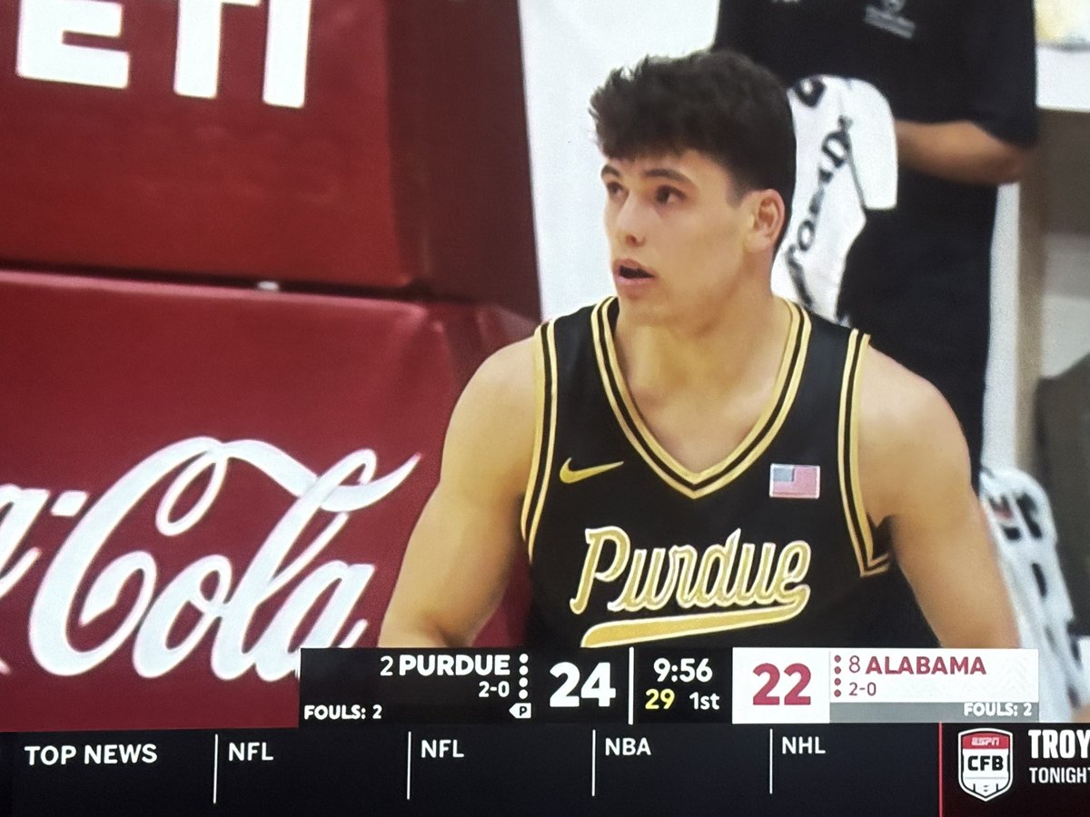 Yoav_Modai's tweet image. משחק חוץ ראשון לעומר מאייר במכללות, באלבמה, שידור ישיר ב-ESPN. 

החשיפה שיש לו באמריקה מטורפת. ובינתיים הוא מנצל אותה עם 7 נקודות מהירות