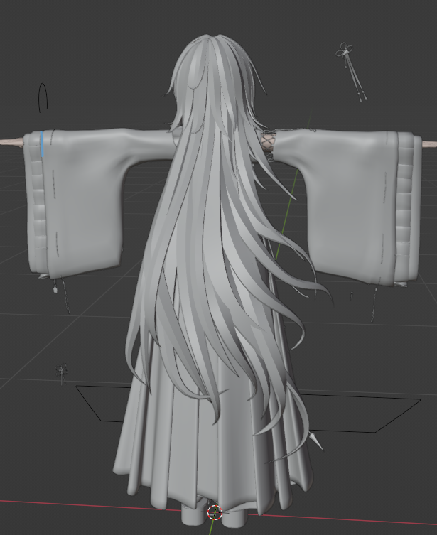 pekaSHOP's tweet photo. 服はテクスチャはまだ任せてて動いてるのか分からん状況なんで髪作ってテクスチャ今つくってるとこ https://t.co/FeUPnEhgsv