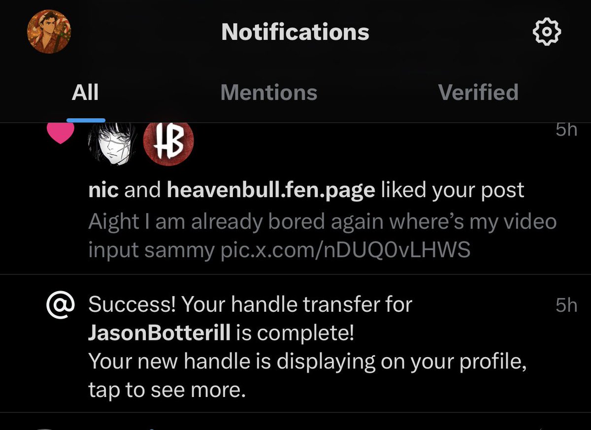 JasonBotterill's tweet image. Premium+ users get one for free every 6 months. Last Jason who owned it hasn’t posted in 8 years so I was eligible lmao