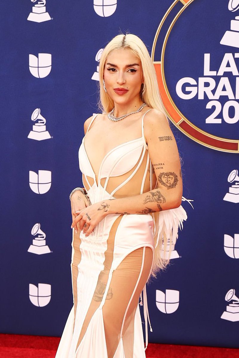 Elena Rose attends the 2025 #LatinGRAMMY