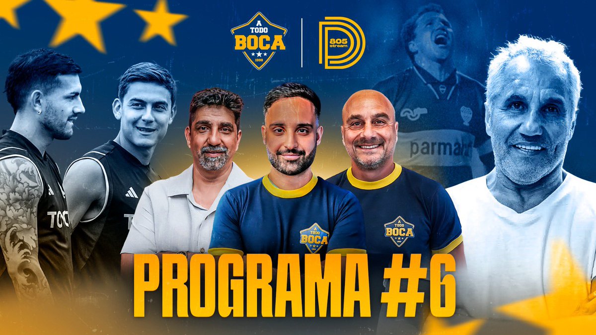 equipoatodoboca's tweet image. 🎙️ YA ESTAMOS EN VIVO 🎙️

👉 Nuevo programa de A Todo Boca en conjunto con @805stream palpitando lo que será el partido ante Tigre

yt.openinapp.co/m83p2