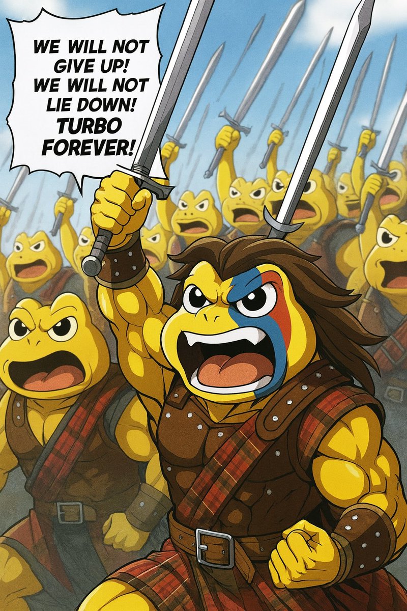 Bigdread_007's tweet image. $TURBO WILL NOT GIVE IN TO BULLS**T! 

NEVERRR!