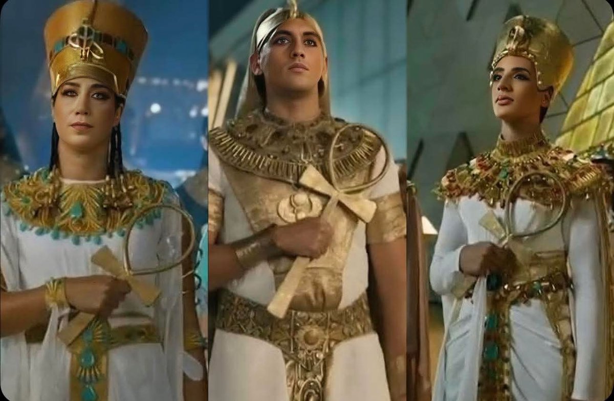 النخبه الرياضيه من حفل افتتاح المتحف المصري الكبير 🇪🇬♥️