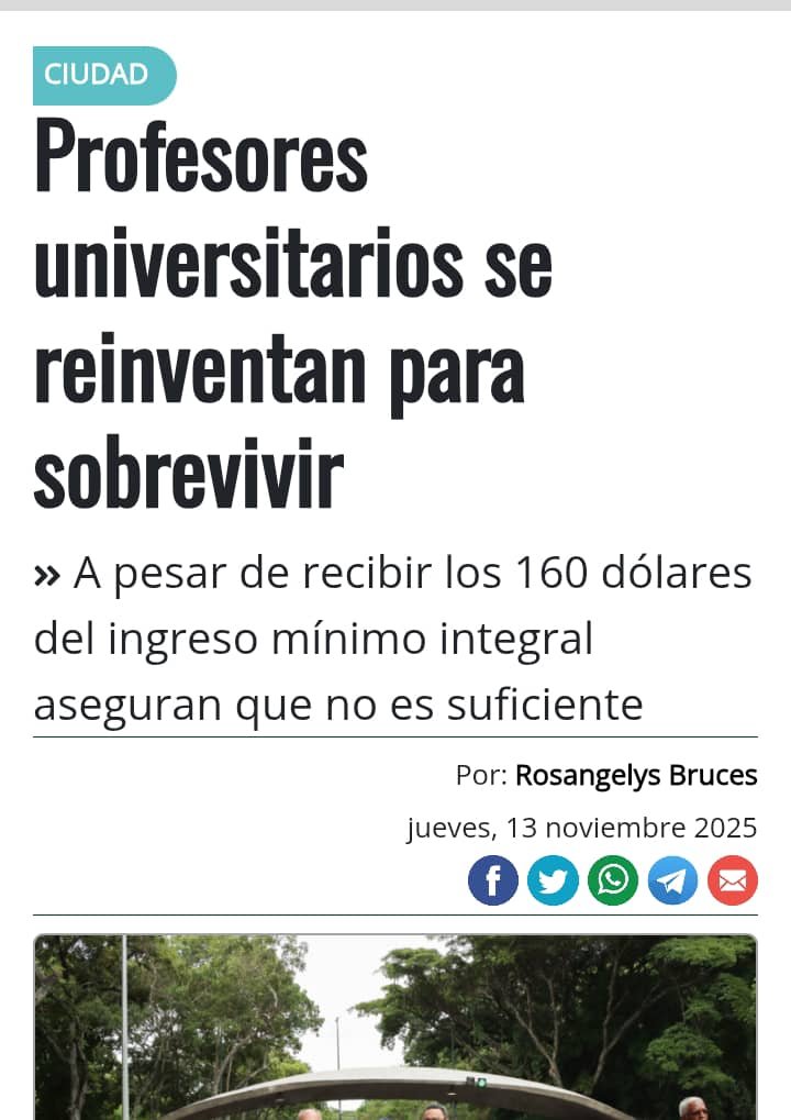 Raúl Brito, presidente de APUNEG y Félix Martínez, presidente de APUDO Bolívar, explican la grave situación salarial de los profesores universitarios y reiteran la demanda de recuperación salarial
primicia.com.ve/?p=10029184