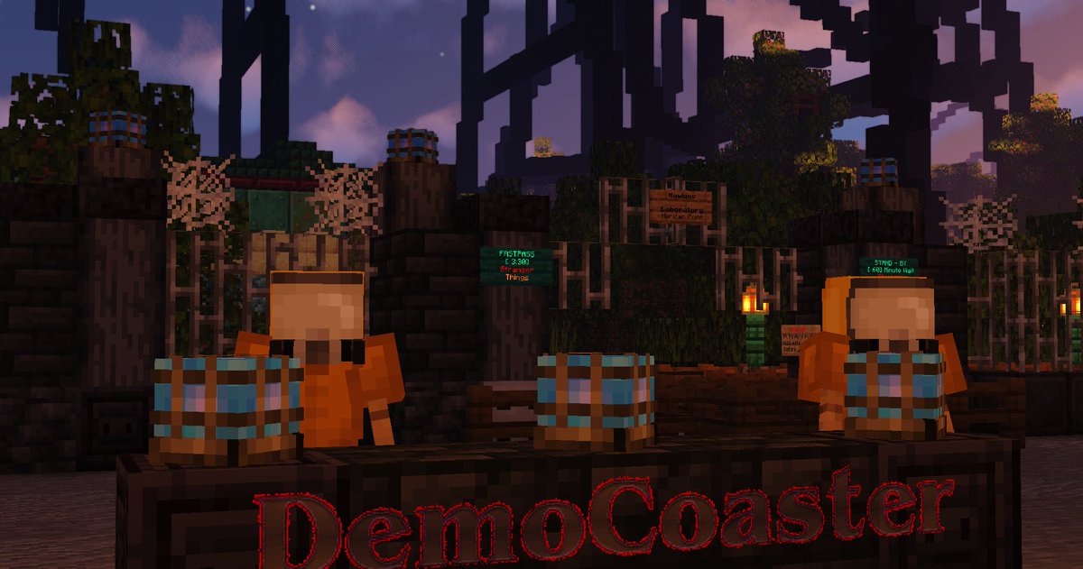 Come check out Stranger Things Democoasters newest enhancements! available now at Herican Point!
play.hericanresort.us #Minecraft #StrangerThings5 #StrangerThings #Netflix
