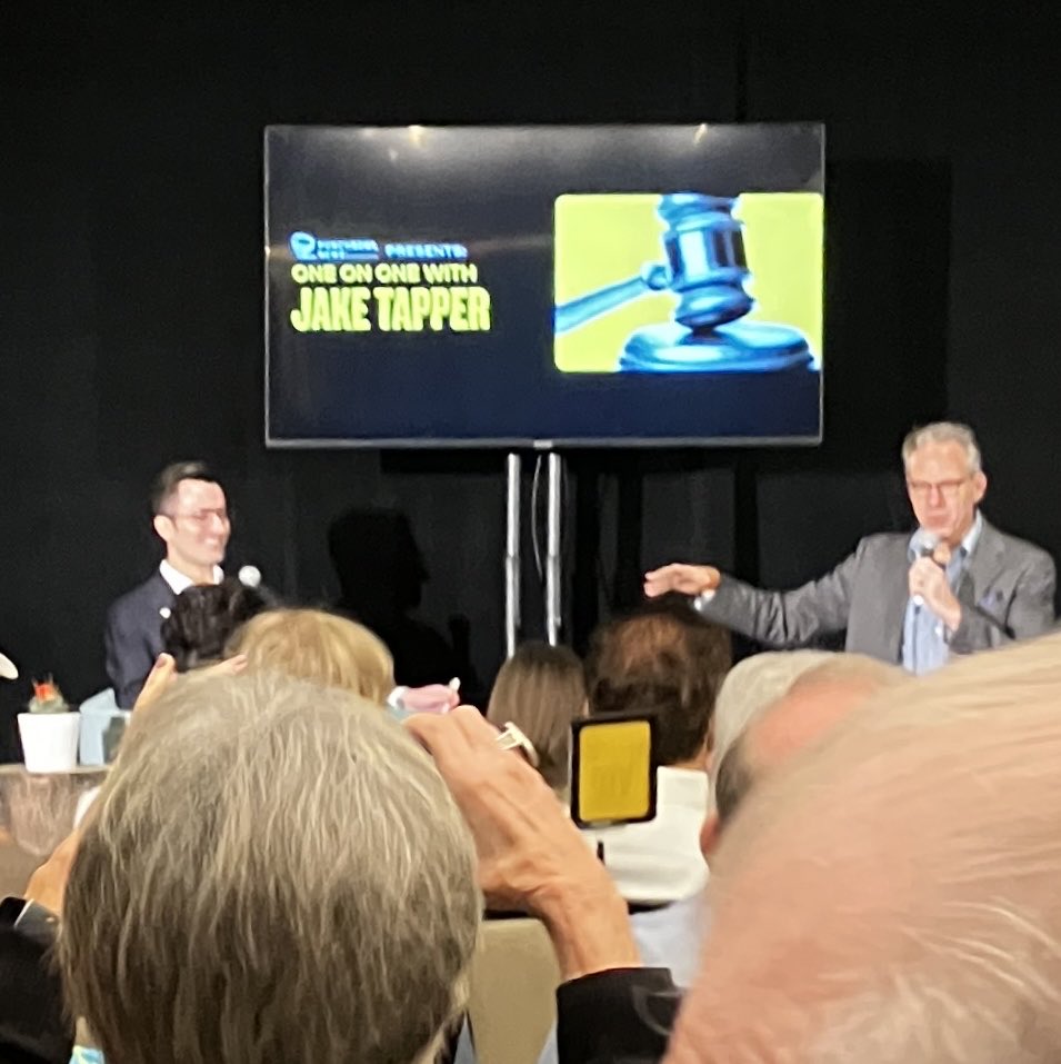 pkhendricks's tweet image. #TribFest25 marvelous first day. Kicked off with @jaketapper;  Wes Moore will give opening keynote shortly.