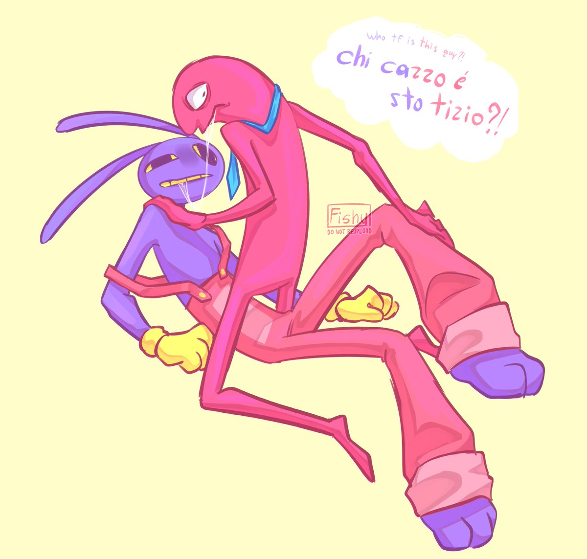 why are they kissing bruh