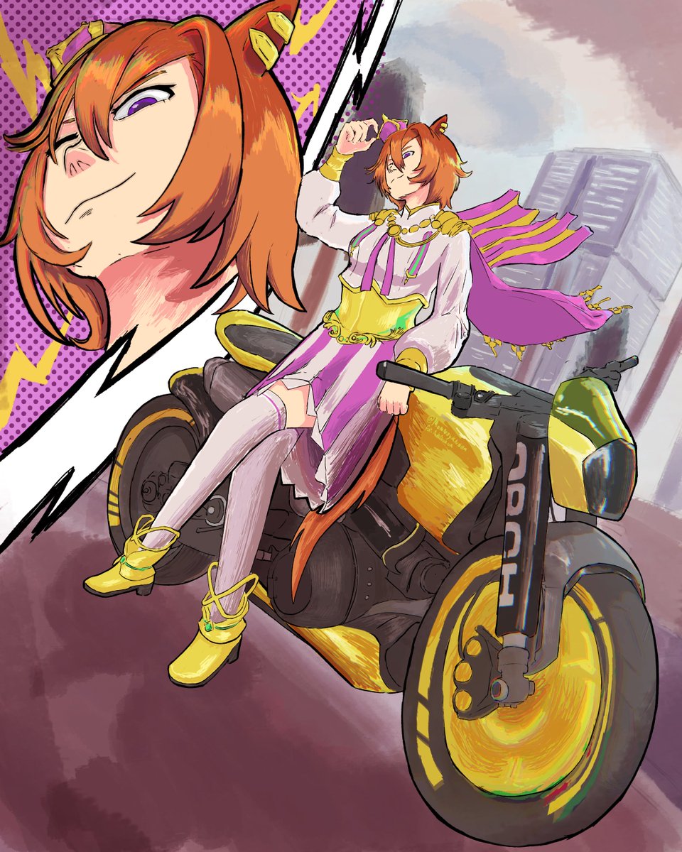 my first commission!! T.M. Opera O!!

#umamusme #umamusumeprettyderby #ウマ娘プリティーダービー #TMOperaO