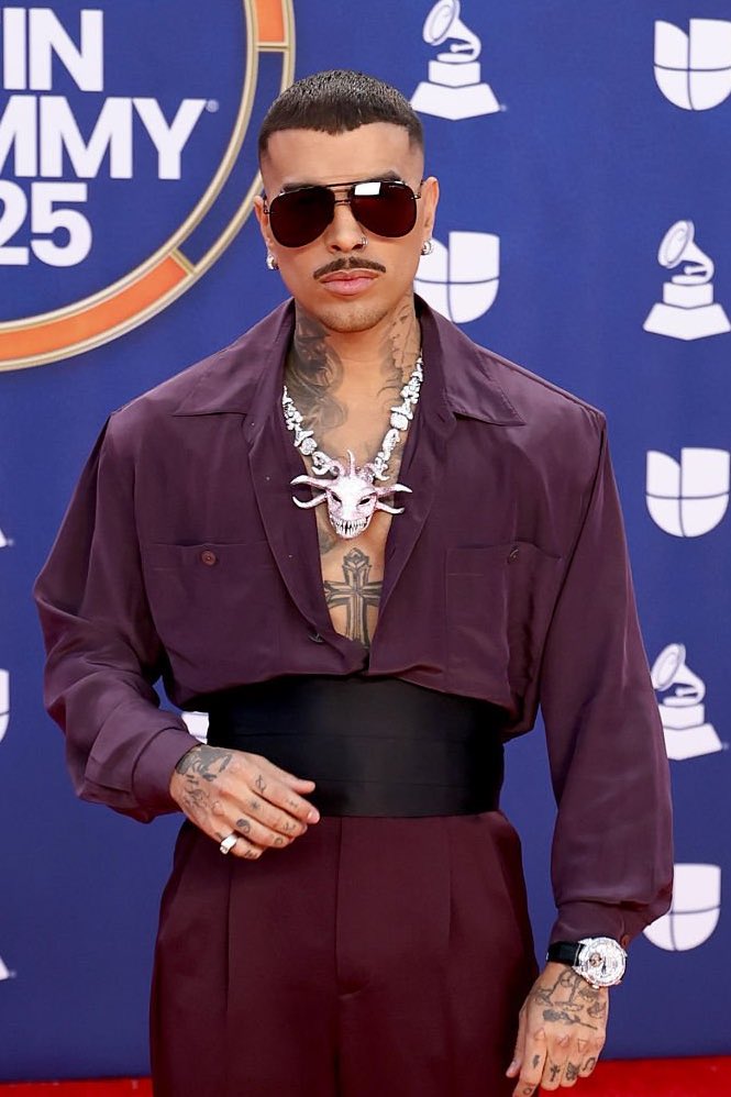 Rauw Alejandro attends the 2025 #LatinGRAMMY
