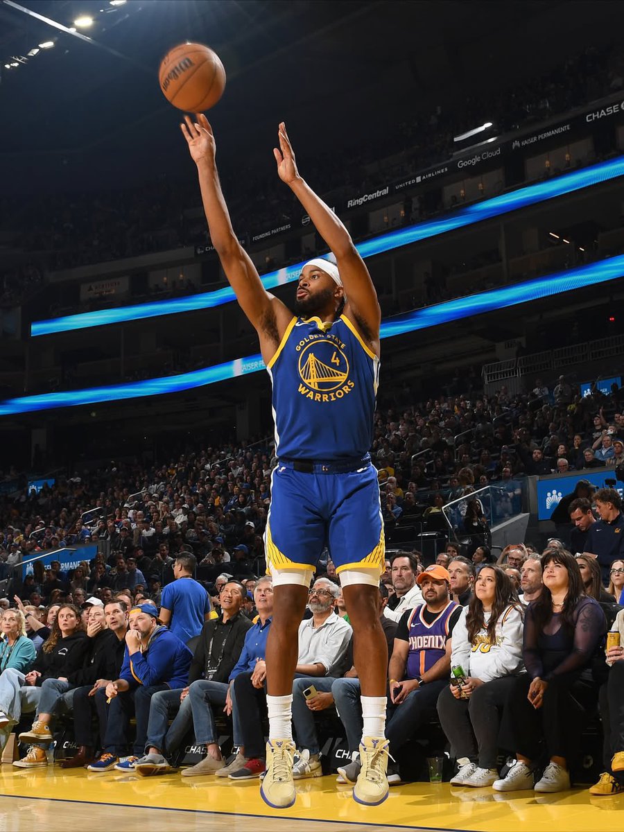 Steve Kerr says The Warriors will start Will Richard and Moses Moody going forward.