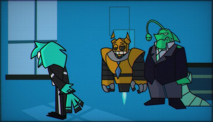 What's he sulking about
(Art by @/BSkelebunny01)