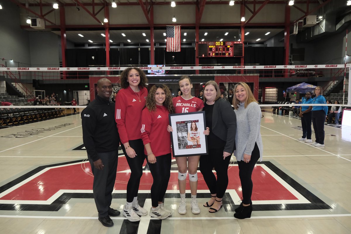 Nicholls Volleyball tweet media
