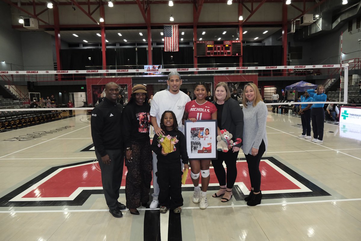 Nicholls Volleyball tweet media