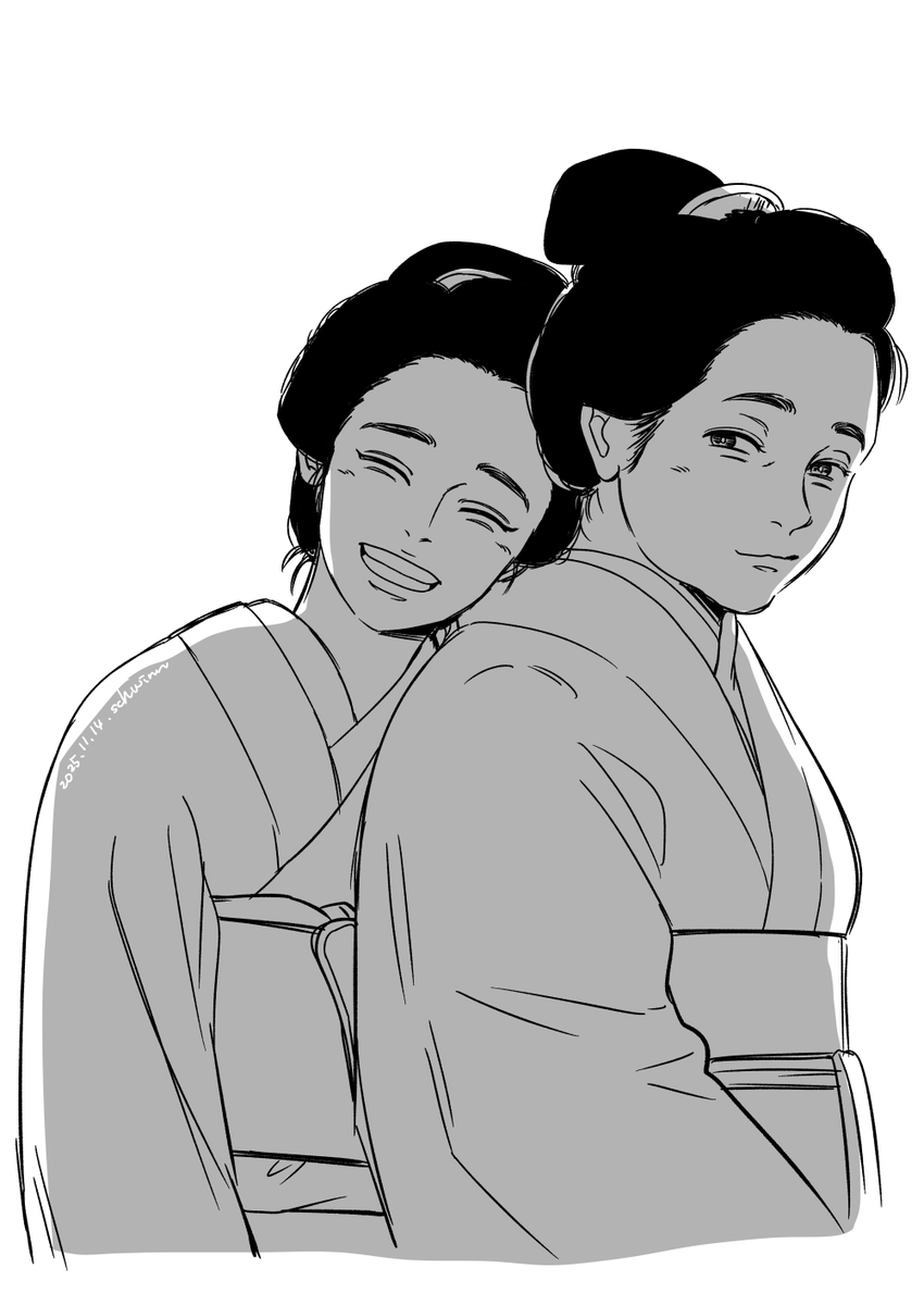 #ばけばけ絵 
