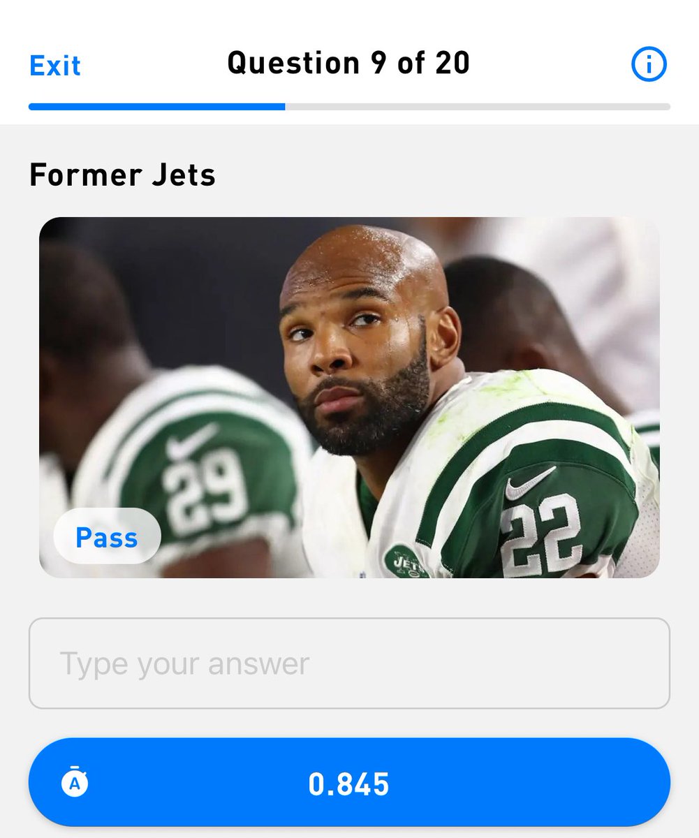 Totally forgot he was a jet