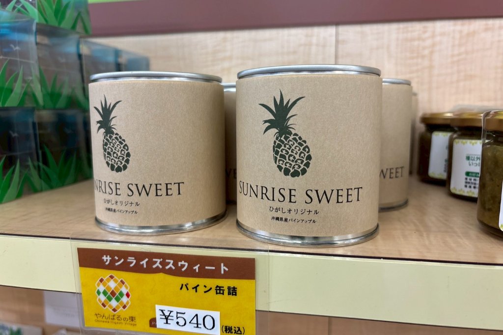 📍道の駅サンライズひがし
沖縄で甘くて新鮮なパインをお得に買える道の駅知っていますか？その場で味わう「パインフローズン」や、数量限定のパイン缶詰「サンライズ スウィート」など現地でしか購入できない商品が魅力です♪