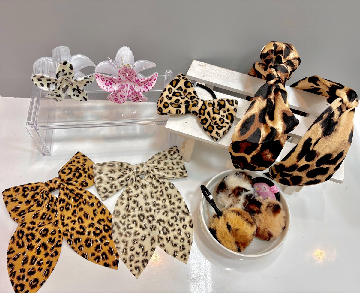 🐆✨新作ヒョウ柄アイテム登場✨🐆 ちょっぴりスパイシーで、でも可愛