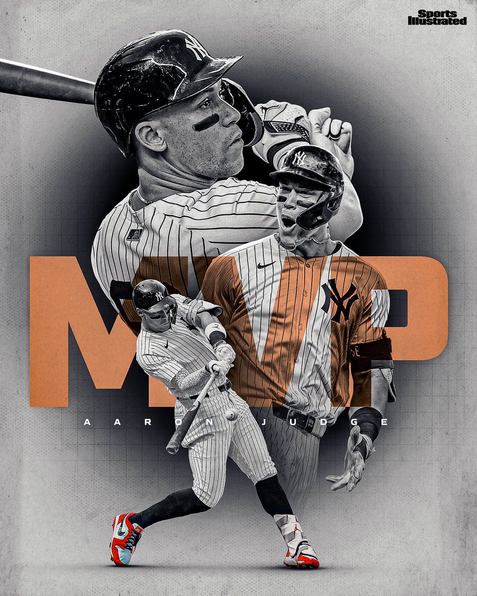 MVP No. 3 for Aaron Judge 🏆🏆🏆