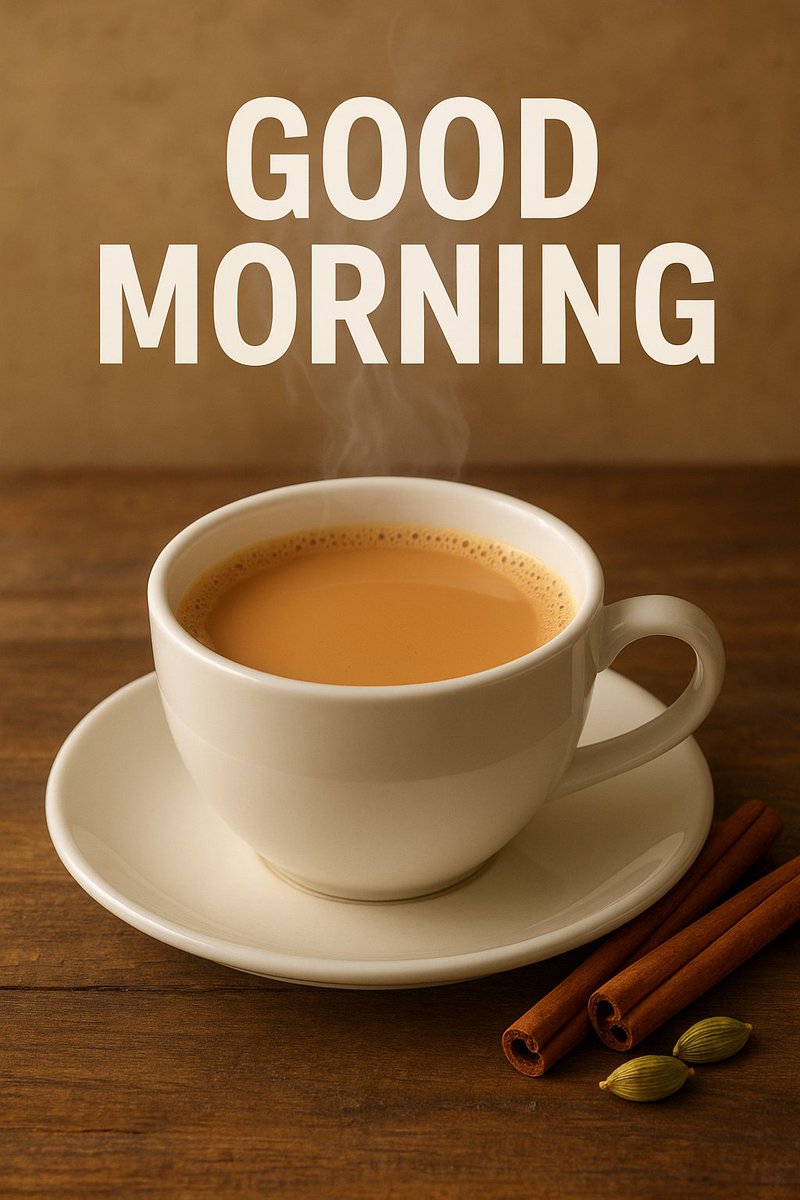 चाय की चुस्की, सुबह का नज़ारा,
मन को सुकून, दिल को सहारा।
धूप की किरन, हल्की सी मुस्कान,
ऐसी हो सुबह, जैसे हो अरमान। ☕🌞

Good morning, सुप्रभात 🙏