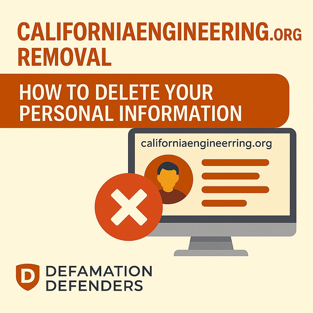 defamationdefen's tweet image. 🛠️ Is your personal or licensing info showing up on CaliforniaEngineering.org?

Learn how to remove your data, protect your privacy, and stay in control of your professional online presence 👇

👉 defamationdefenders.com/californiaengi…

#DefamationDefenders #PrivacyProtection #DataRemoval…