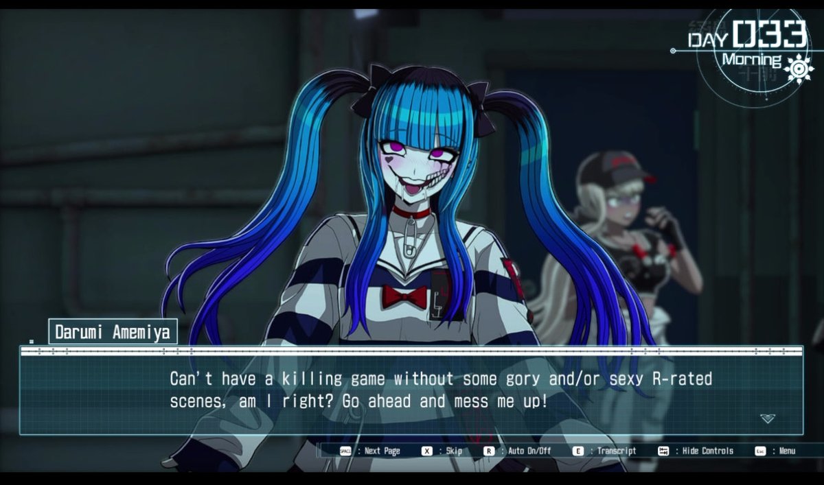 allenvonghornet's tweet image. Only in a kodaka game would someone say all that and be hit with a “Thank goodness”