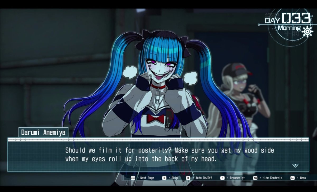 allenvonghornet's tweet image. Only in a kodaka game would someone say all that and be hit with a “Thank goodness”