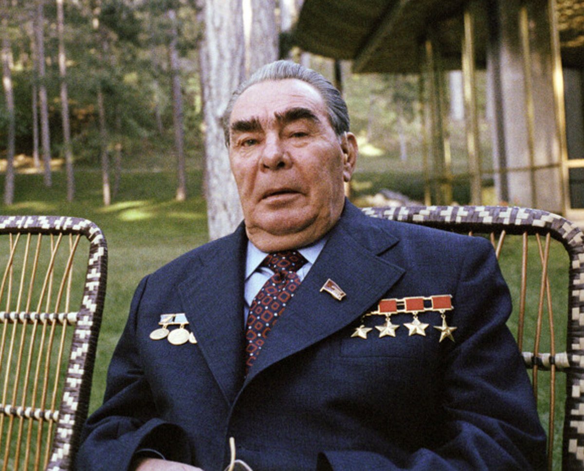 MAO: It is said that your Cheburashka is jewish.

BREZHNEV: That is incorrect.  (He then conferred with Amb. Tolstikov who pointed out that Israel was the only supplier of oranges to the USSR at the time)   

BREZHNEV: You are right.  

MAO: Cheburashka is jewish.