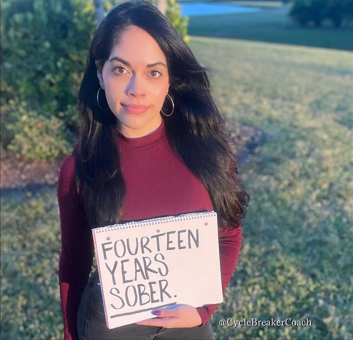 Congratulations on 14 years to Priscilla! 🎉

“🥹🥹🥲🥲
14 years of keeping my word to myself. 

14 years of wisdom and insight.

14 years of growth. 

Thankful. 🙏🏻

You can learn more about my experiences with alcohol, why I stopped drinking, and how I’ve maintained my sobriety