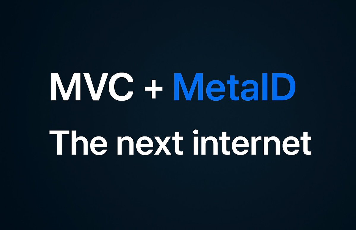 Lufe77Liya77's tweet image. Why MetaID Chose #MVC Over #BSV 🤔 

MetaID left BSV for MVC because:
1️⃣ Scalability: Handles more users &amp;amp; apps seamlessly.
2️⃣ Full on-chain integration: Identity, data &amp;amp; apps, all on-chain.
3️⃣ Stronger security: More decentralized &amp;amp; resistant to centralization.
4️⃣ Future-ready…