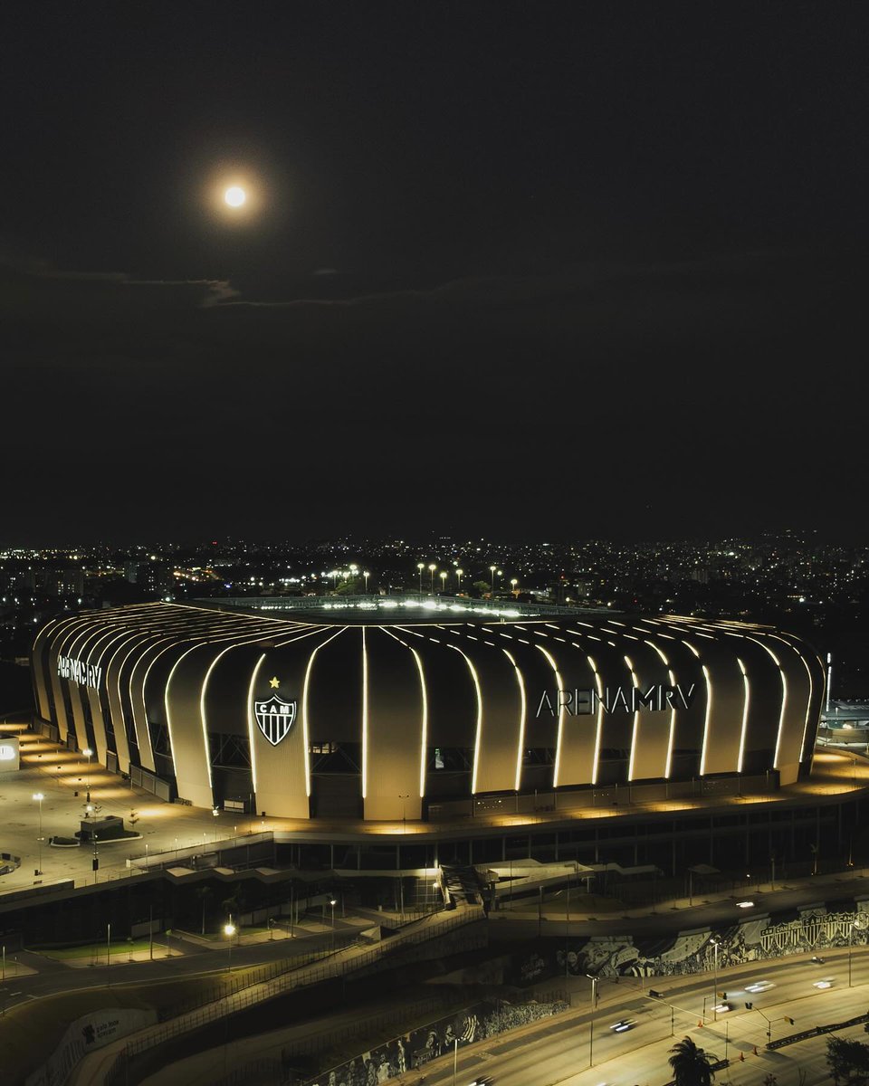ليلة سعيدة للجميع  
📸🏟 arena MRV 

⚽️ 🇧🇷 Clube Atlético Mineiro
#زاوية_الملاعب