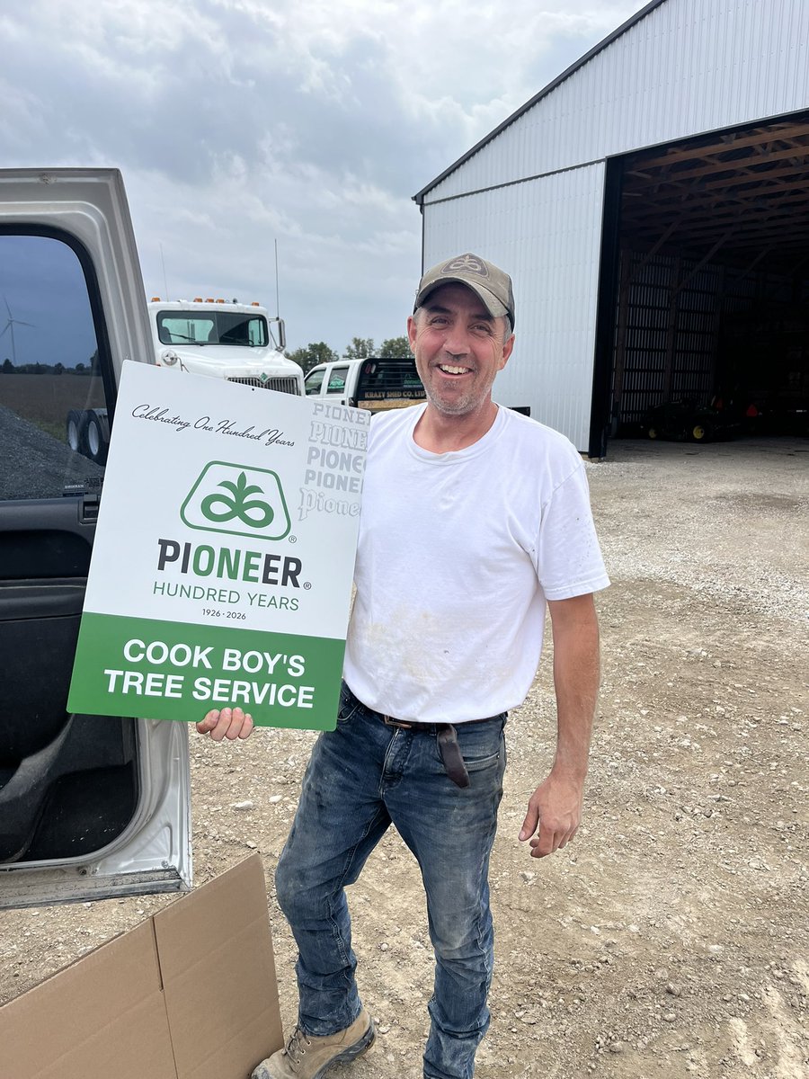 <a href="/PioneerSeedsCA/">Pioneer Seeds Canada</a> #Pioneer100. 
Happy to celebrate 100 years of Pioneer Seed. Thanks for your continued confidence with Pioneer !