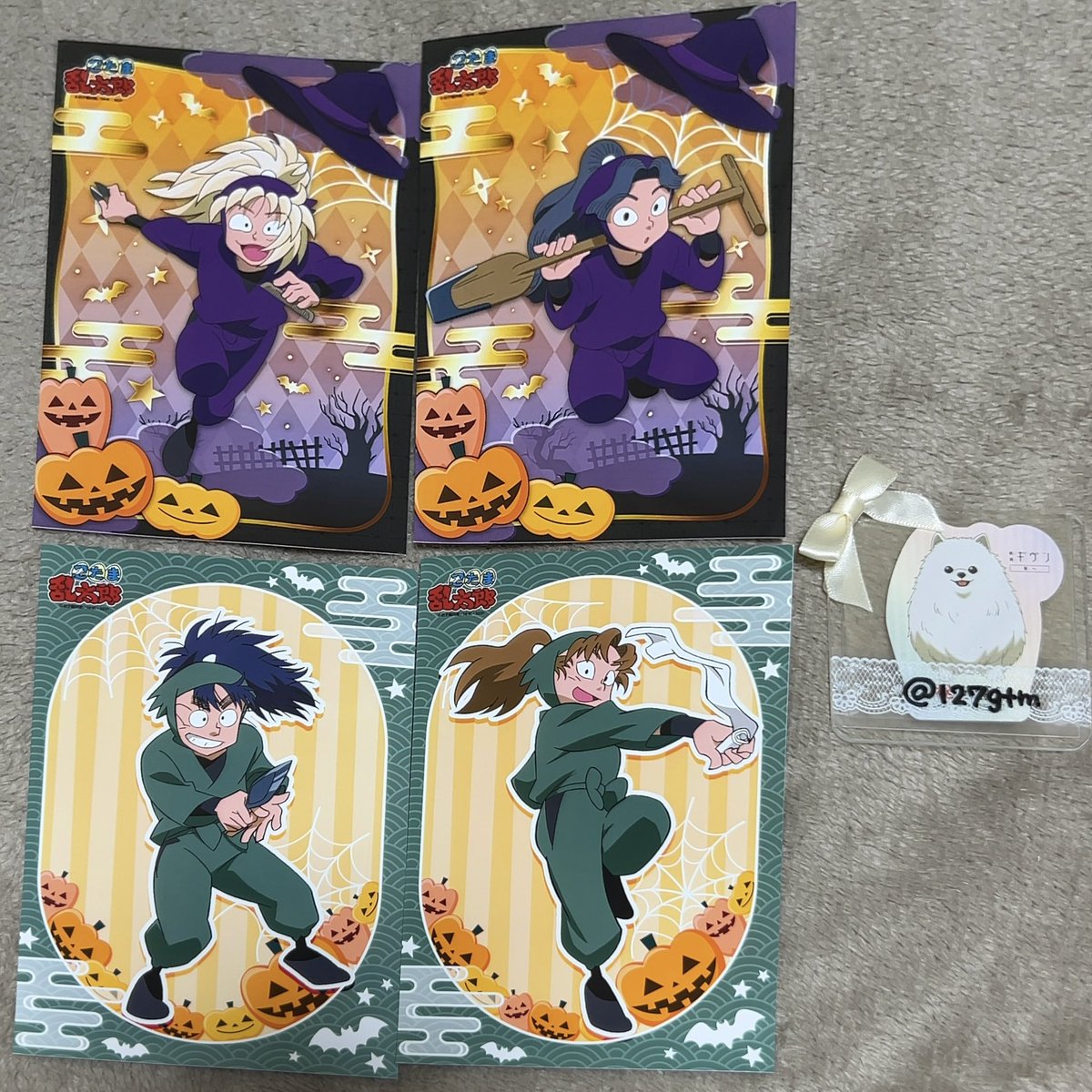 127gtm's tweet photo. 【交換】ファミマプリント ランダムブロマイド L版 忍たま

(譲)
1弾 乱太郎 しんベヱ きり丸 土井
2弾 タカ丸 綾部
4弾 小平太 伊作

(求)
2弾 集合R 滝夜叉丸R
4弾 集合R 仙蔵RN

郵送📮
仙蔵(RN問わず)最優先且つまとめての交換優先
段違い可 R⇔R N⇔N https://t.co/CXd4VFnpZu