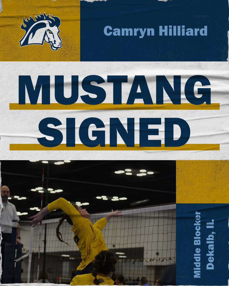 Mount Mercy 🏐 welcomes Camryn Hilliard to the program.  Camryn is a middle from Dekalb, IL. Welcome to the family! #MMUwvb