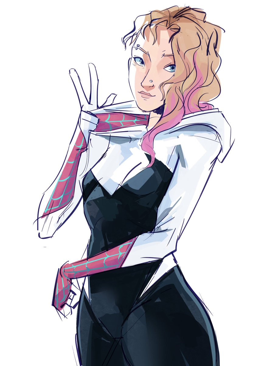 stitchedspider's tweet image. quick sketch