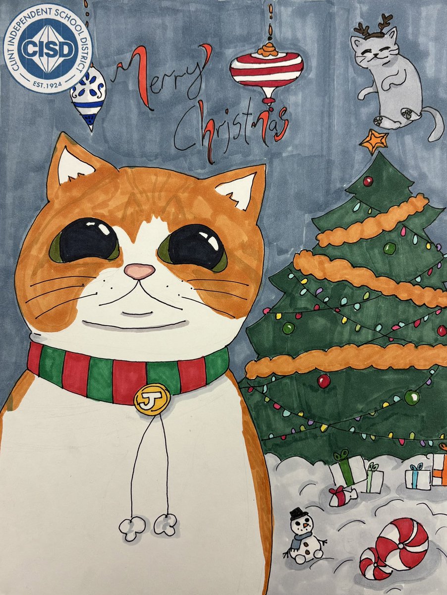 Clint High School Art tweet media