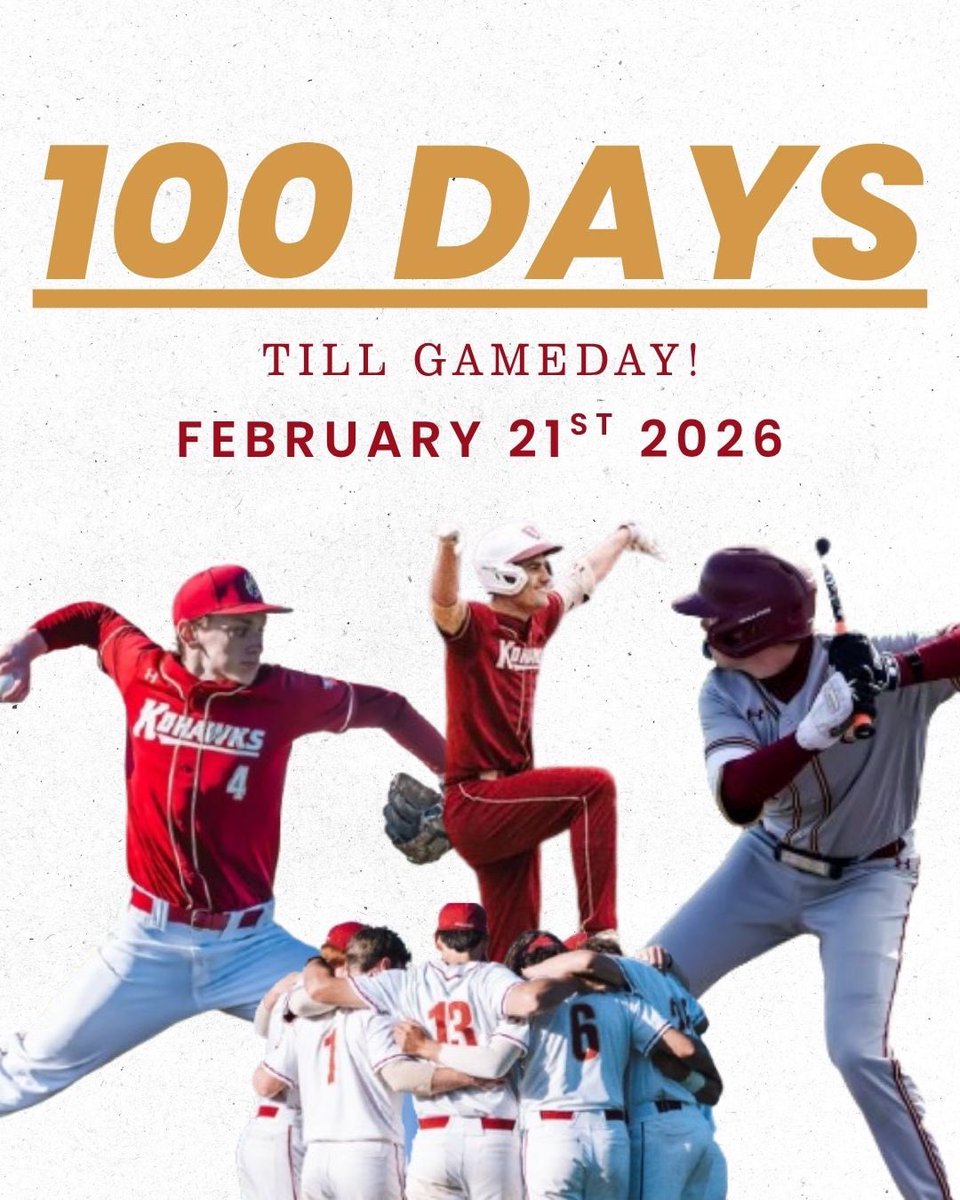 💯 days till gameday!