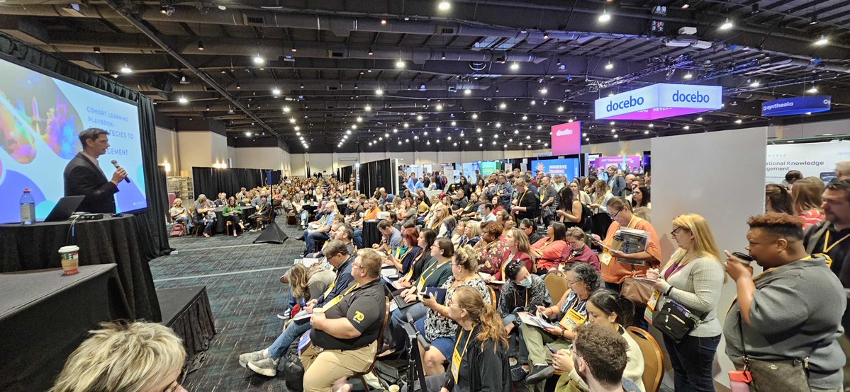 IntrepidLS's tweet image. That&apos;s a wrap at #DevLearn!

A full house for Tim’s session, inspiring conversations at the booth, and a special onsite series of Being Intrepid now in the works.

We loved connecting with this community 💙