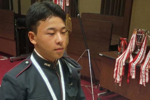 陸上自衛隊高等工科学校櫻友会会員章 純金24金張り 自衛隊 高等工科